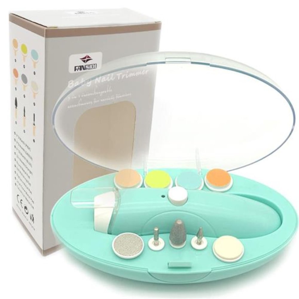 Rechargeable Baby Nail File, Electric Baby Nail Trimmer for Newborn Infant
